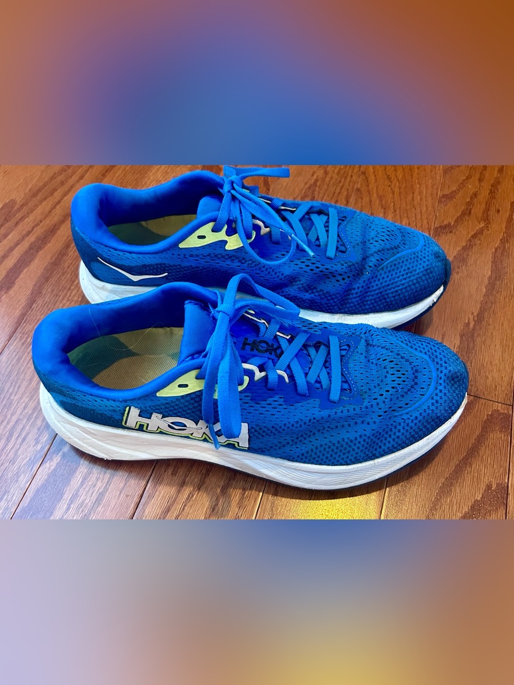 HOKA Rincon 4 Running Shoes - Electric Cobalt Blue - Men’s Size 8D